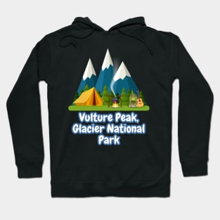 Vulture Peak, Glacier National Park Hoodie